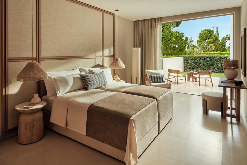 Tiara Holidays - Ikos Olivia double bungalow garden view